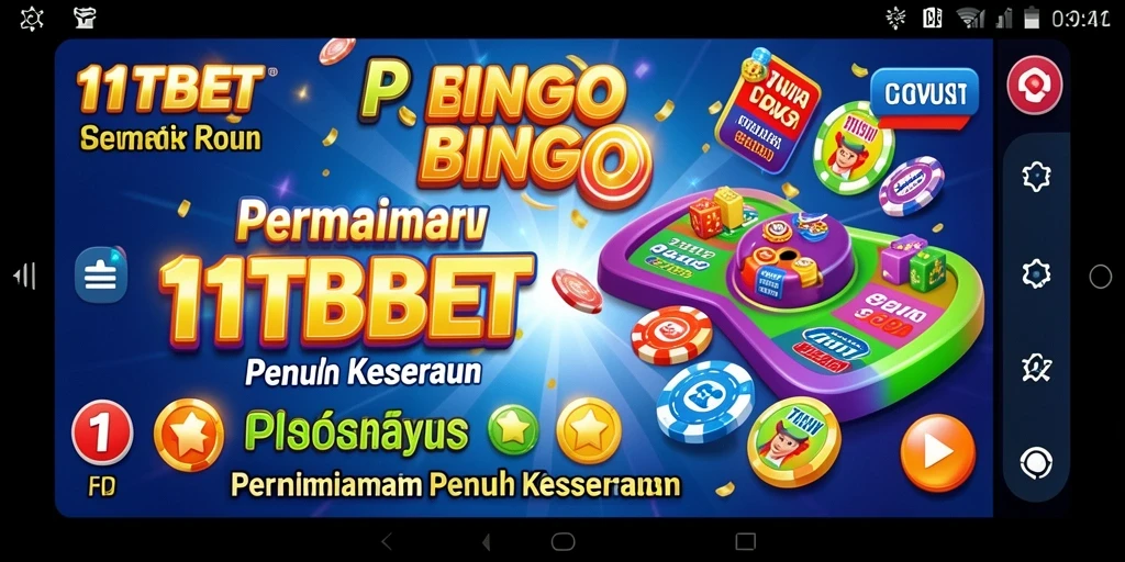 Tampilan gameplay seru dan interaktif di 11TBET Bingo.