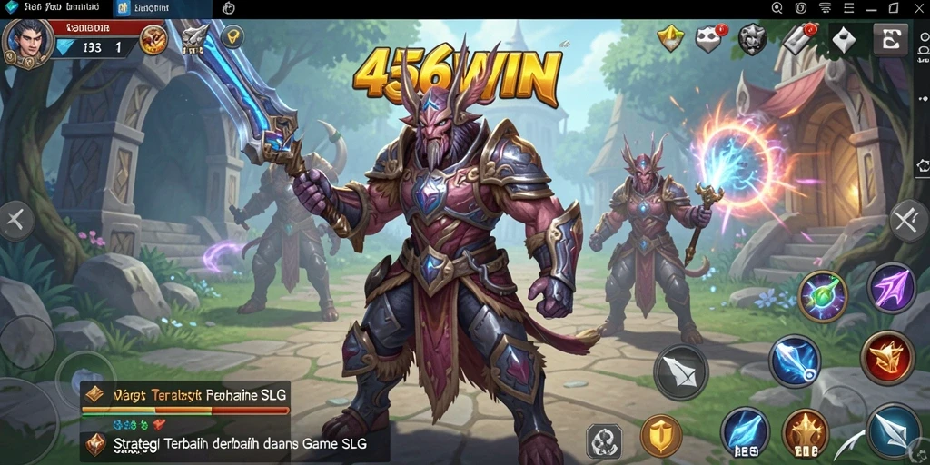 Tampilan utama gameplay strategis yang mendebarkan di 456WIN.