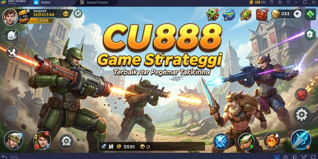 Tampilan gameplay CU888 yang menarik dengan strategi yang mendalam.