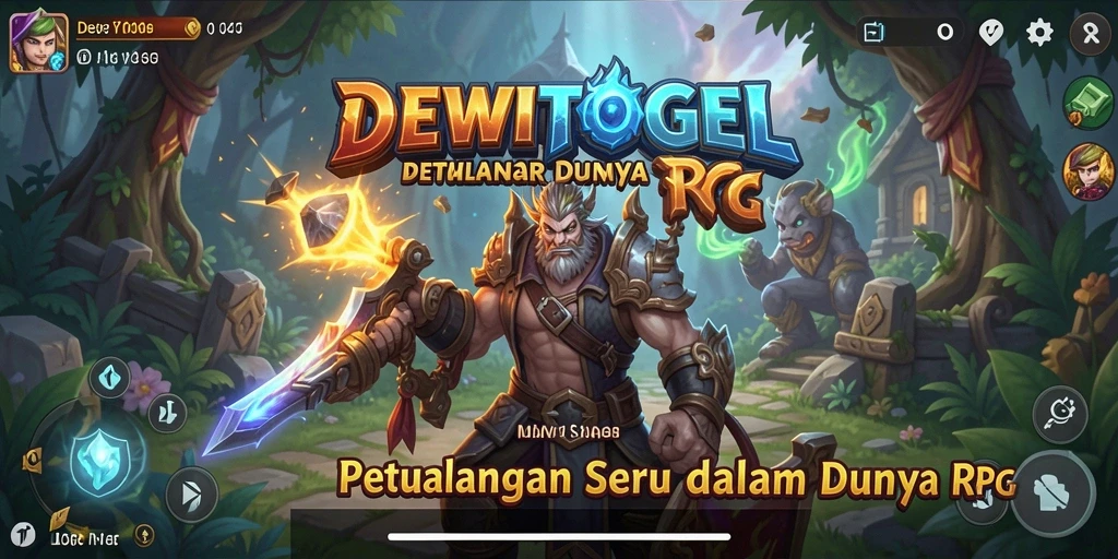 Tampilan menarik dari gameplay RPG DEWITOGEL
