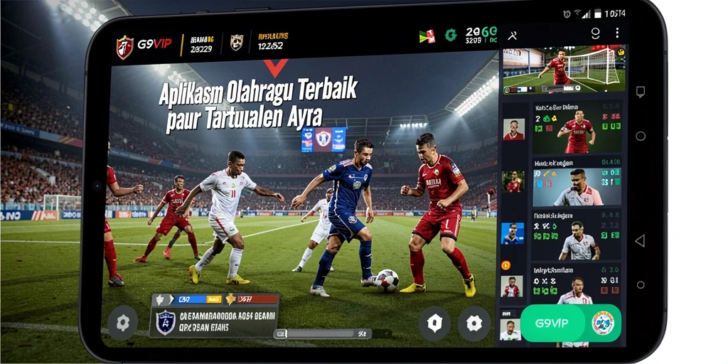 Tampilan menarik dari G9VIP saat melakukan taruhan olahraga.