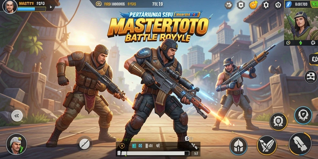 Gameplay seru dan penuh aksi di MASTERTOTO saat bertarung untuk bertahan hidup.