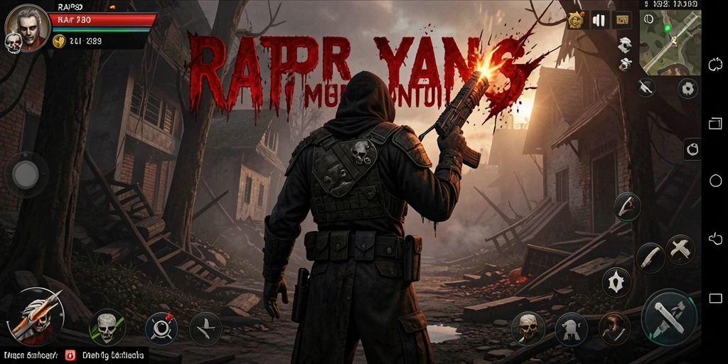 Gameplay seram di RAP89 dengan suasana yang mencekam.