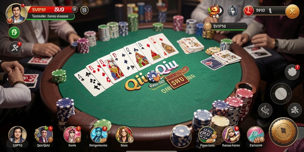 Screenshot gameplay QiuQiu SVIP10 yang menarik dan seru.
